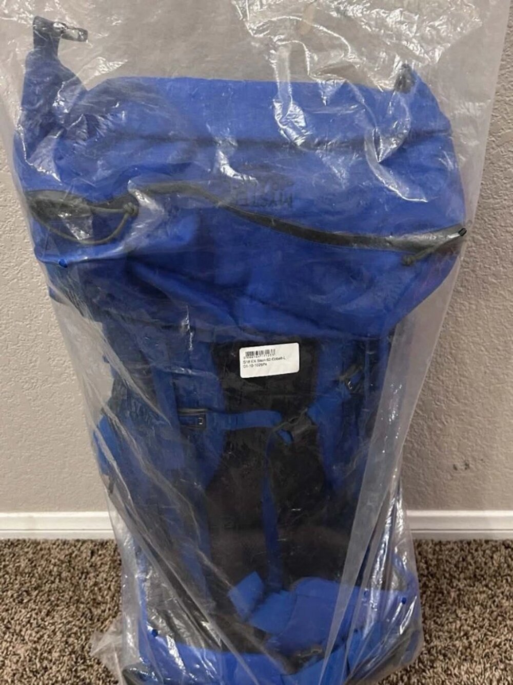 Mystery Ranch Stein 62 Unisex Blue Hiking Trekking Travel Backpack 50L